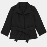 Comptoir des Cotonniers Black Belted Jacket
