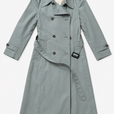 Comptoir des Cotonniers Light Blue Trench Coat