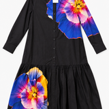 Desigual Oversized Floral Shirt Dress