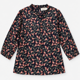Indi & Cold Navy Floral Blouse