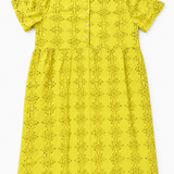 Indi & Cold Yellow Broderie Anglaise Dress