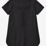 Isabel Marant Étoile Black Embroidered Tunic Dress