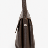Loewe Vintage Brown Leather Shoulder Bag