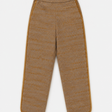 Maksu Beige Jacquard Trousers