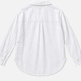 Masscob White Linen Shirt