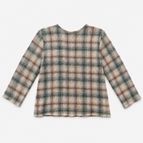 Mi&Co Textured Check Blouse