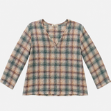 Mi&Co Textured Check Blouse