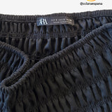 Top sin mangas negro ZARA S