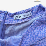 Falda pantalón estampado ZARA M