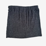 Falda felpa gris NATURA S