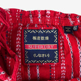 Top rojo y blanco SUPERDRY S