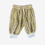 Pantalón vichy amarillo TINYCOTTONS 6-12M