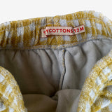 Pantalón vichy amarillo TINYCOTTONS 6-12M