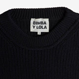 Jersey oversize negro BIMBA Y LOLA S