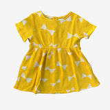 Vestido amarillo manga corta Bobo Choses 6-9M