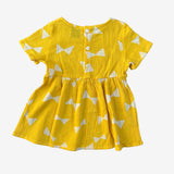 Vestido amarillo manga corta Bobo Choses 6-9M