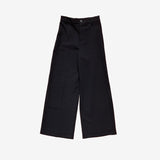 Pantalones culotte negros traje ZARA XS