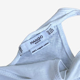 Camiseta tirantes blanca MANGO XS