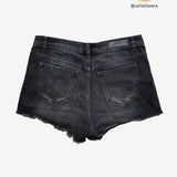 Shorts denim negros ZARA 38