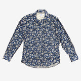 Camisa floral azul BASTONCINO