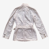 Chaqueta blanco brillante CAROLL 36/S