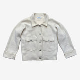 Chaqueta lana beige LAAGAM M