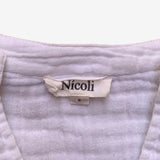 Blusa corta blanca NÍCOLI S