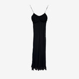 Vestido largo negro POLO RALPH LAUREN S