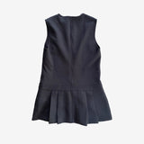 Vestido corto negro ZARA L
