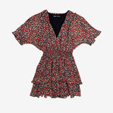 Vestido corto floral ZARA XS