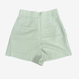 Pantalón corto verde traje ZARA S