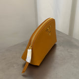 Prada Vitello Daino Leather Cosmetic Pouch