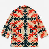 The IQ Collection Printed Wool Coat