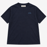 The Tiny Big Sister Navy Embroidered T-Shirt