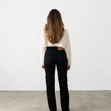 Black Levi's 501 jeans