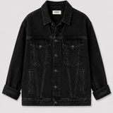 Chaqueta Vaquera Oversize Negra AGOLDE