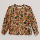 ba&sh Blusa Multicolor con Estampado Paisley