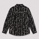 Ba&sh Black Floral Print Blouse