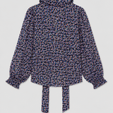 Bimani Blusa Semitransparente Estampada