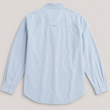 Comptoir des Cotonniers Camisa Azul Claro con Cuello Mao