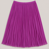 Essentiel Antwerp Falda Midi Plisada Morada