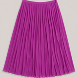 Essentiel Antwerp Falda Midi Plisada Morada