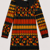 Missoni Vestido Mini con Estampado Geométrico