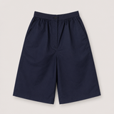 Bermudas Miu Miu Azul Marino de Pernera Ancha