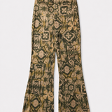 Scalpers Printed Wide-Leg Trousers