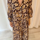 Sophie and Lucie Floral Midi Dress