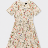 The Kooples Silk Floral Mini Dress