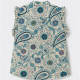 Zadig & Voltaire Printed Ruffle Blouse