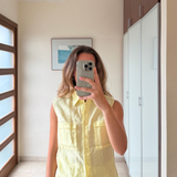Blusa amarilla ADOLFO DOMÍNGUEZ 38