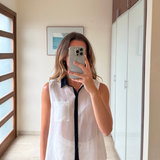 Blusa sin mangas ABERCROMBIE & FITCH XS